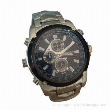 Hidden Camera Watch with High Quality Recording Surveillance Camera DVR, High Speed